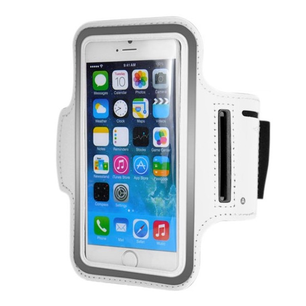 Futrālis sportam (rokas saite) - balts (L izmērs)