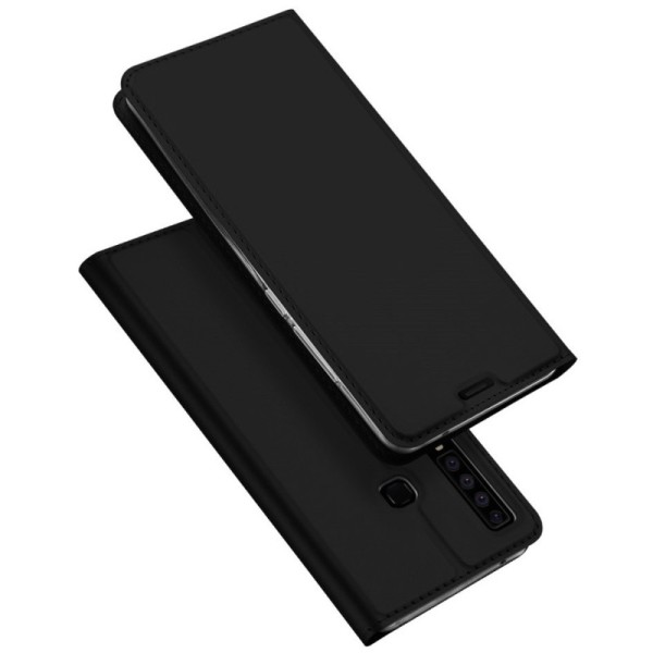„Dux Ducis“ Skin atverčiamas dėklas - juodas (Galaxy A9 2018)