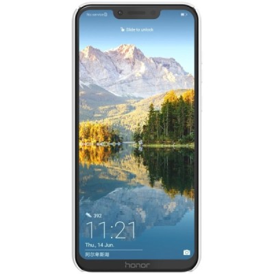 Huawei Honor Play Nillkin Frosted Shield balts plastmasas apvalks + ekrāna aizsargplēve / Vacins.lv