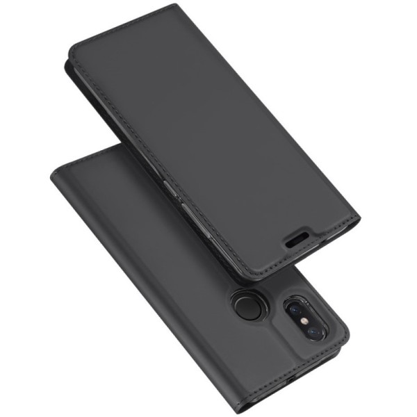 „Dux Ducis“ Skin atvērams maciņš - melns (Mi 8)