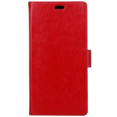 Samsung Galaxy A9 2018 (A9 Star Pro) atvēramais ādas sarkans maciņš, grāmata (maks) / Vacins.lv