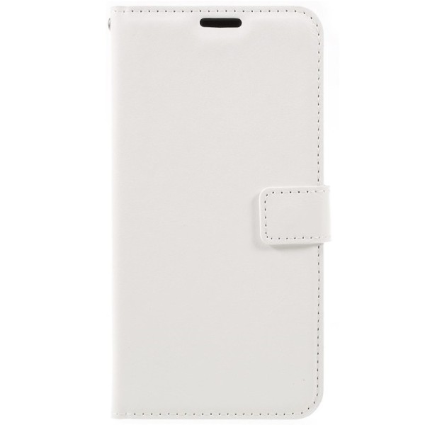 Atvēramais maciņš - balts (Galaxy J6+ 2018)