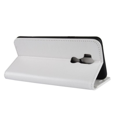 LG G7 ThinQ atvēramais ādas balts maciņš (maks) / Vacins.lv