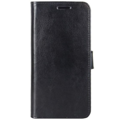 Xiaomi Mi 8 atvēramais ādas melns maciņš (maks) / Vacins.lv