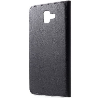 Samsung Galaxy J6+ 2018 (J610F) melns atvēramais „View Window“ maciņš / Vacins.lv