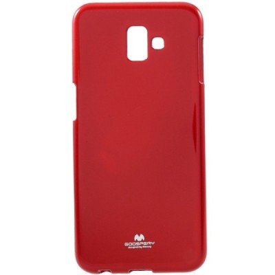 Samsung Galaxy J6+ 2018 (J610) Mercury raudonas kieto silikono tpu dėklas - nugarėlė / Priedai.lt