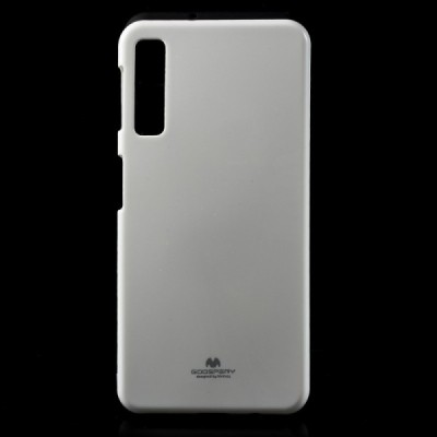 Samsung Galaxy A7 2018 (A750) Mercury balts cieta silikona (TPU) apvalks / vacins.lv