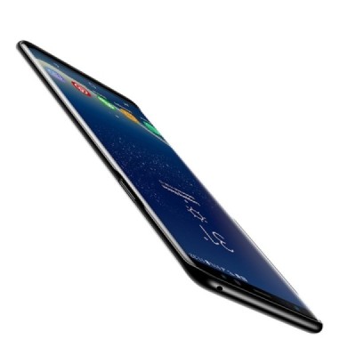 „Baseus“ Wing plastikinis Samsung Galaxy S9 (G960) juodas dėklas - nugarėlė / Priedai.lt