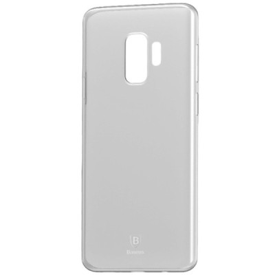 Samsung Galaxy S9 (G960) matēts „Baseus“ Wing balts futrālis / Vacins.lv