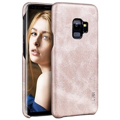 „X-Level“ Vintage Classic serijos Samsung Galaxy S9 (G960) smėlio spalvos odinis dėklas - nugarėlė / Priedai.lt