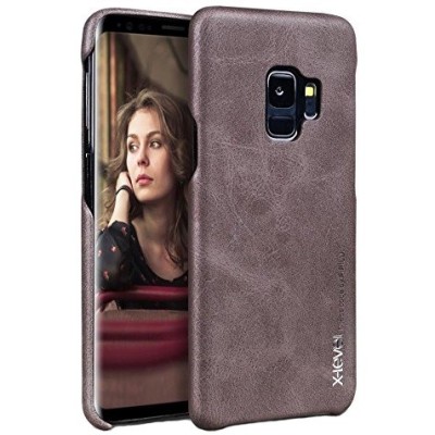 „X-Level“ Vintage Classic Samsung Galaxy S9 (G960) brūns ādas apvalks / Vacins.lv