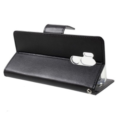 „Mercury“ Bravo Diary LG G7 ThinQ (G710EM) juodas dėklas / Priedai.lt