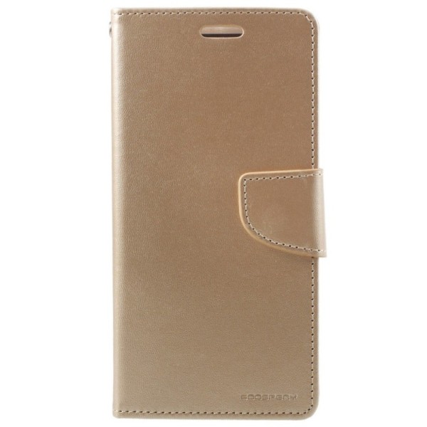 „Mercury“ Bravo Diary atverčiamas dėklas - auksinis (G7 ThinQ)