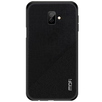 „Mofi“ Bright Shield melns ādas Samsung Galaxy J6+ 2018 (J610) futrālis / Vacins.lv