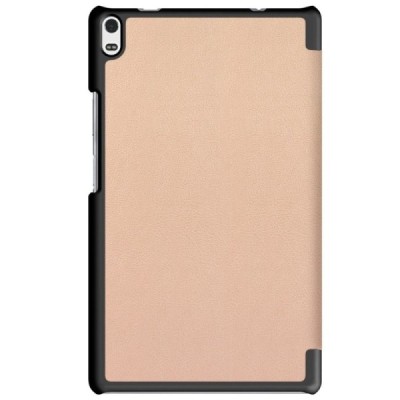 Lenovo Lenovo Tab4 8 Plus (TB-8704F/N) atvēramais zelta maciņš / Vacins.lv