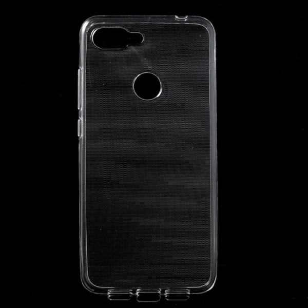 Cieta silikona (TPU) apvalks - dzidrs (Mi 8 Lite)