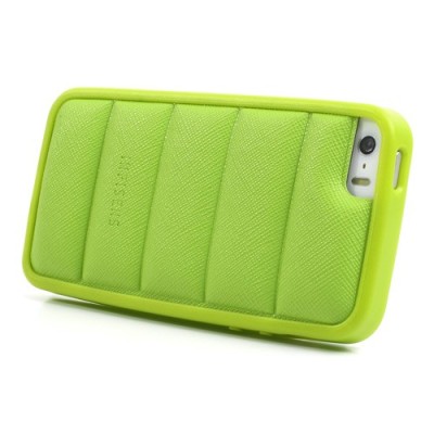 Žalias „Infisens“ silikoninis Apple iPhone SE (5, 5s) dėklas (dėkliukas) / Priedai.lt