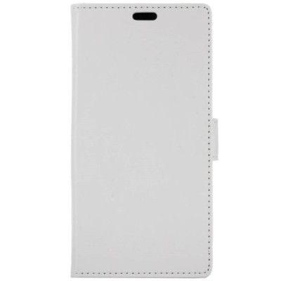 Google Pixel 3 atverčiamas baltas odinis dėklas - piniginė / Priedai.lt