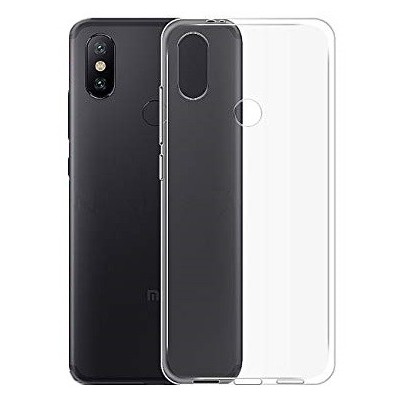 Xiaomi Redmi 6 Pro (Mi A2 Lite) kieto silikono TPU skaidrus dėklas - nugarėlė / Priedai.lt