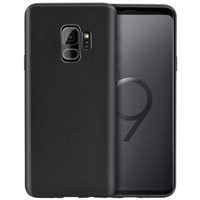 Samsung Galaxy S9 (G960) „HOCO“ Fascination melns cieta silikona apvalks / vacins.lv