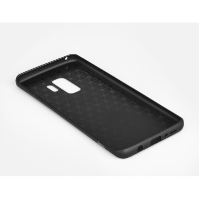 „HOCO“ Fascination Samsung Galaxy S9 (G960) juodas kieto silikono dėklas / Priedai.lt