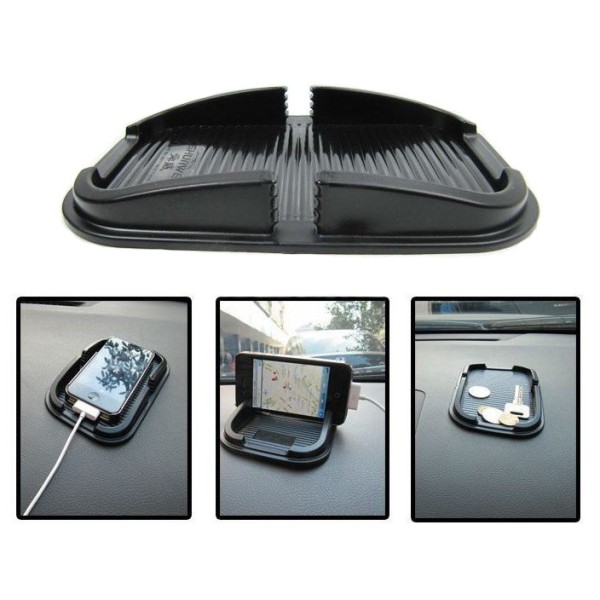 „Anti-Slip Pad“ paklājiņš, autoturētājs - melns (S lielums)