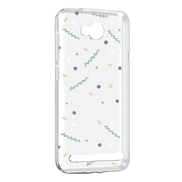 „Pattern“ cieta silikona futrālis - dzidrs (Y3 II)