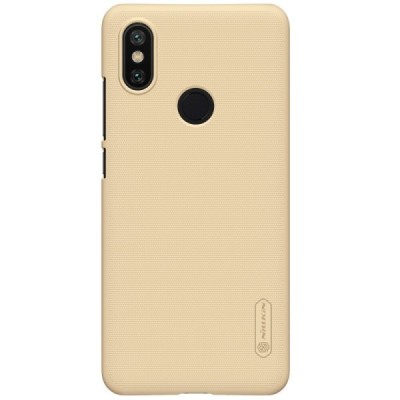 Xiaomi Mi 6X (Xiaomi Mi A2) Nillkin Frosted Shield zelta plastmasas apvalks / vacins.lv