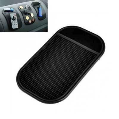 Sticky pad juodas automobilinis silikoninis lipnus nano ant slip kilimėlis / Priedai.lt