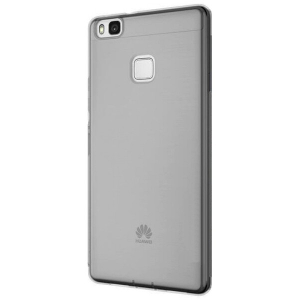 Planākais TPU apvalks - dzidrs, pelēks (P9 Lite)