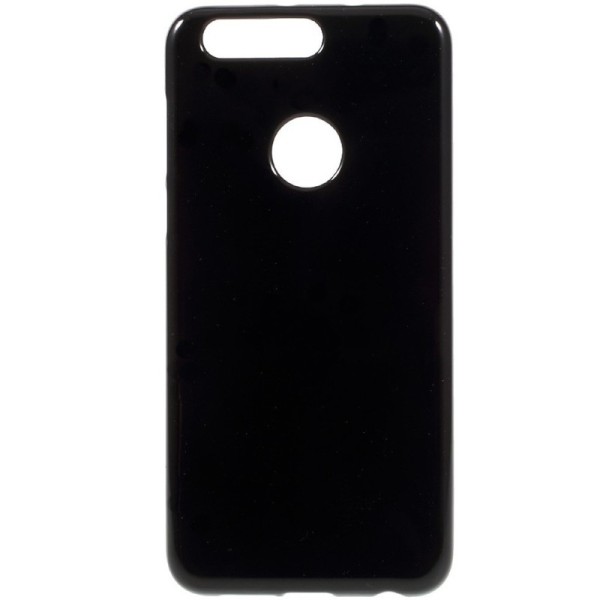 Cieta silikona (TPU) apvalks - melns (Honor 8)