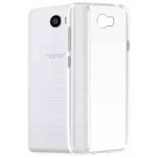 Cieta silikona (TPU) dzidrs apvalks - dzidrs (Y5 II)