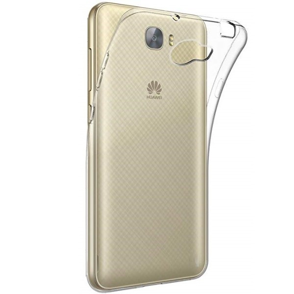 Cieta silikona (TPU) dzidrs apvalks - dzidrs (Y5 II)