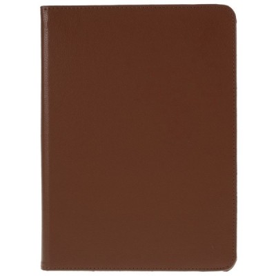Apple iPad Pro 11 (2018, 1-ās paaudzes) atvēramais brūns ādas maciņš, grozās 360° grādu apjomā | Vacins.lv