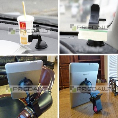 Melns telefona autoturētājs / Vacins.lv