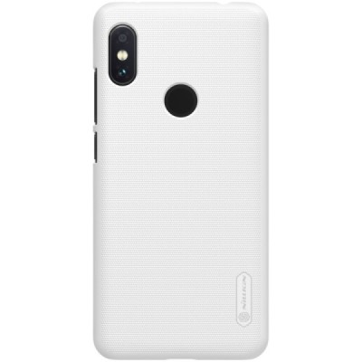 Xiaomi Redmi Note 6 Pro Nillkin Frosted Shield balts plastmasas apvalks / vacins.lv