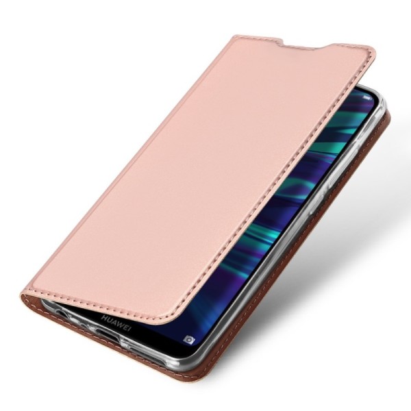 „Dux Ducis“ Skin atvērams maciņš - rozs (P smart 2019 / Honor 10 Lite)