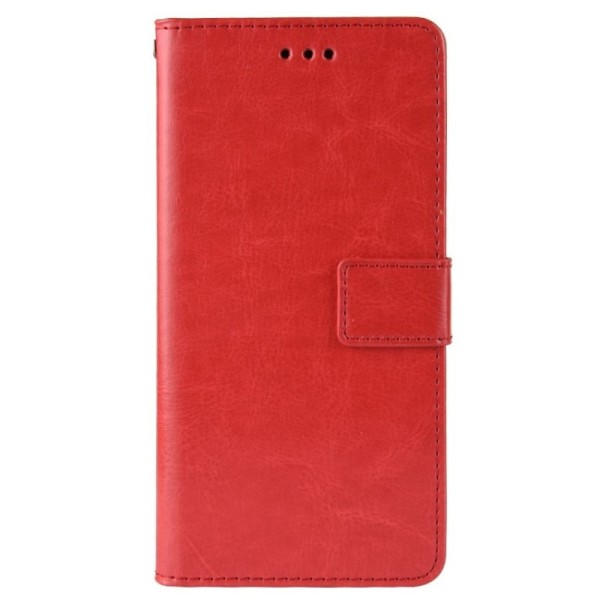 Atverčiamas dėklas, knygutė - raudonas (P smart 2019 / Honor 10 Lite)