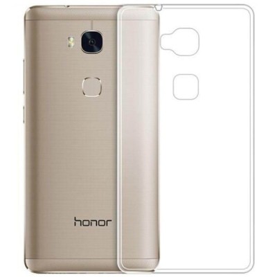 Huawei Honor 5X kieto silikono TPU skaidrus dėklas - nugarėlė / Priedai.lt
