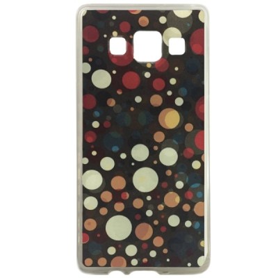 Samsung Galaxy A3 (A300) Bubble kieto silikono (TPU) spalvotas dėklas - nugarėlė / Priedai.lt