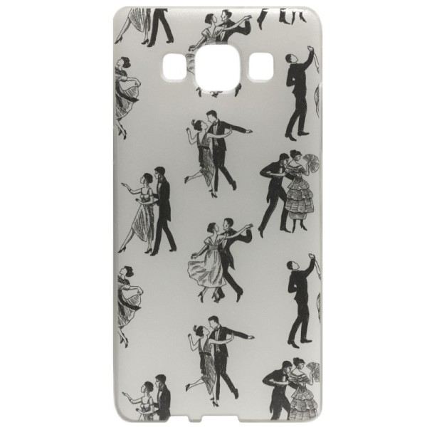 „Dance“ kieto silikono (TPU) dėklas - baltas (Galaxy A5 2015)