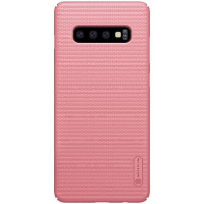 Samsung Galaxy S10 (G973) Nillkin Frosted Shield rozs plastmasas apvalks / vacins.lv
