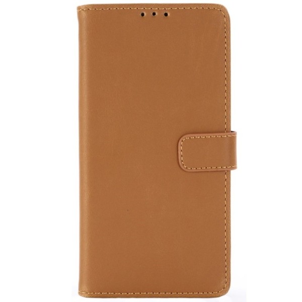 „Retro“ atvēramais maciņš - gaiši brūns (Galaxy S10)