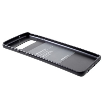 Samsung Galaxy S10 (G973) Mercury melns cieta silikona (TPU) apvalks / vacins.lv