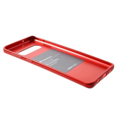 Samsung Galaxy S10 (G973) Mercury sarkans cieta silikona (TPU) apvalks / vacins.lv