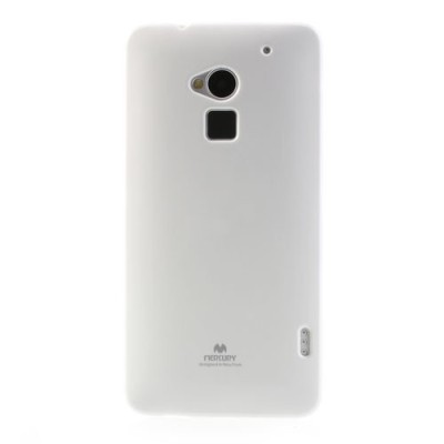 Baltas HTC One Max 8088 TPU dėklas / Priedai.lt