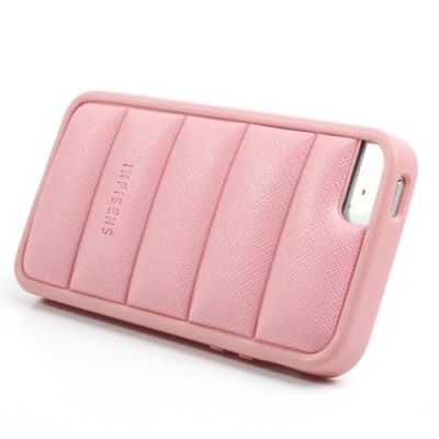 Rožinis „Infisens“ silikoninis Apple iPhone SE (5, 5s) dėklas / Priedai.lt