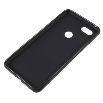 Google Pixel 3 XL cieta silikona (TPU) melns apvalks / vacins.lv