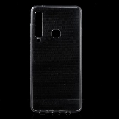 Samsung Galaxy A9 2018 (A9 Star Pro) dzidrs (caurspīdīgs) cieta silikona TPU pasaulē planākais pelēks apvalks / Vacins.lv