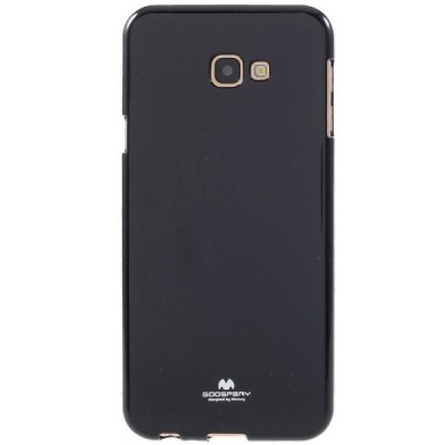 Samsung Galaxy J4+ (J400F) Mercury melns cieta silikona (TPU) apvalks / vacins.lv